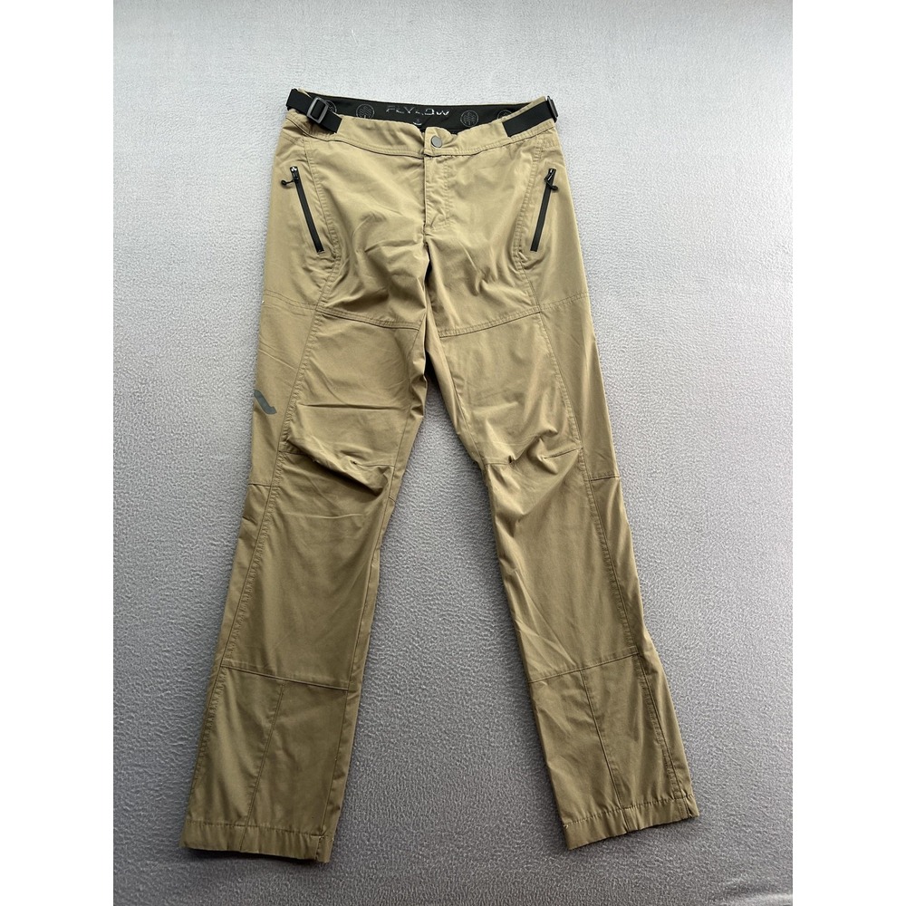 Flylow Gear Pants Mens Small Hiking Outdoor Trail Stretch Convertible Belted
